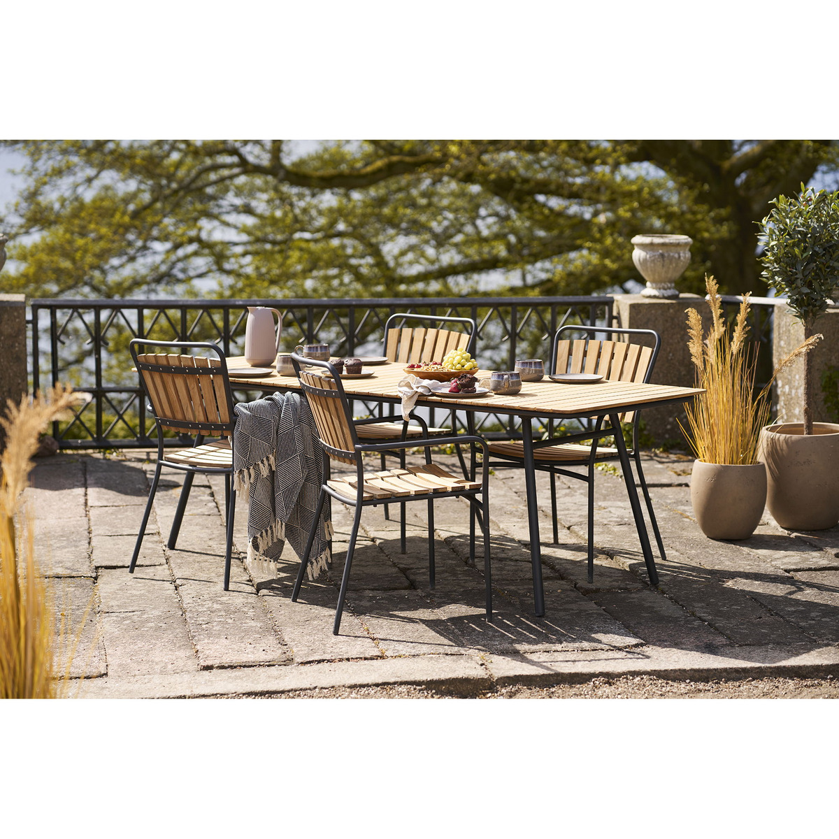 Kendra Home - Plaid Izmir, Blu, 130x180x0,5 cm