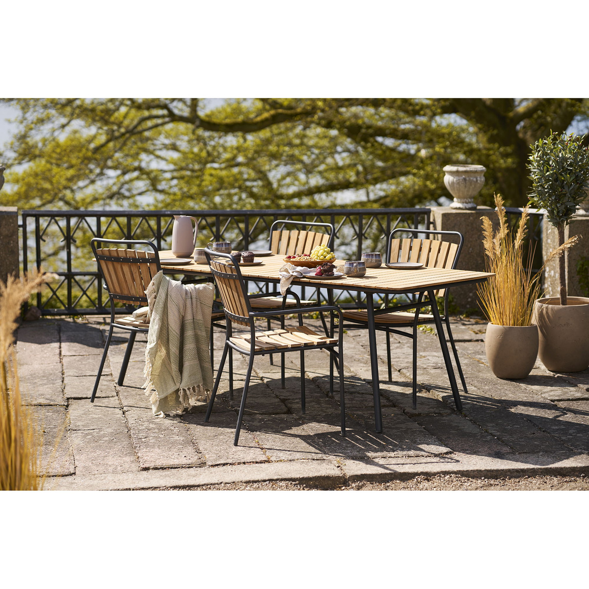 Kendra Home - Plaid Manisa, Beige, 130x180x0,5 cm