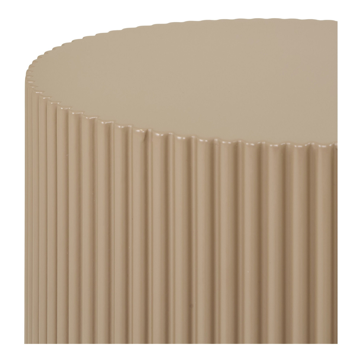 Kendra Home - Tavolino Farense, Beige, 30x30x50 cm