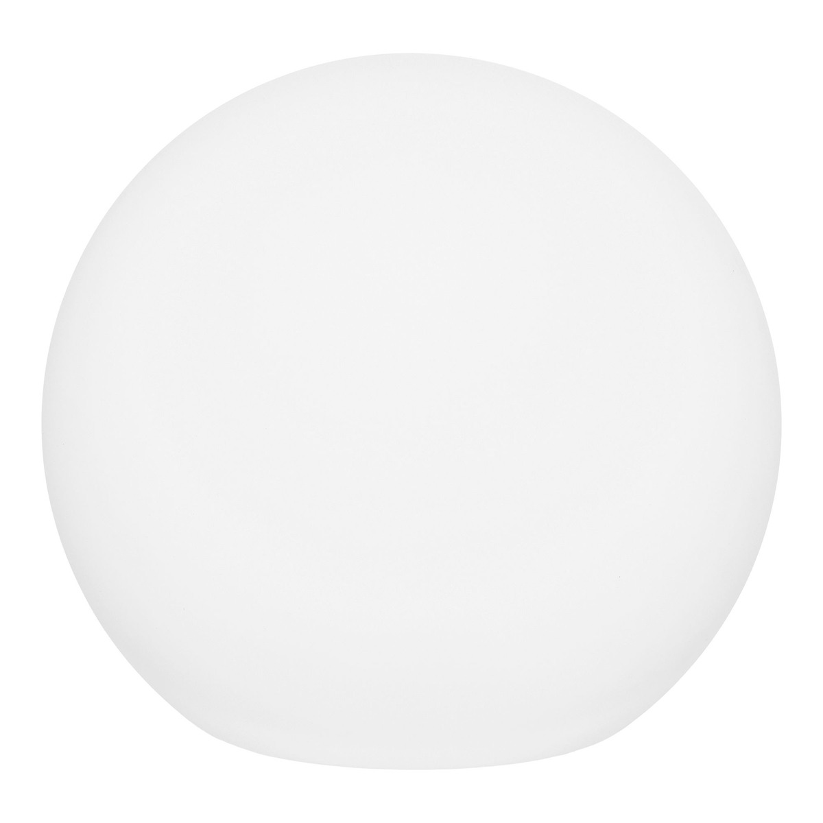 Kendra Home - Lampada da Esterno Ricaricabile Lifton, Bianco, 25x25x25 cm