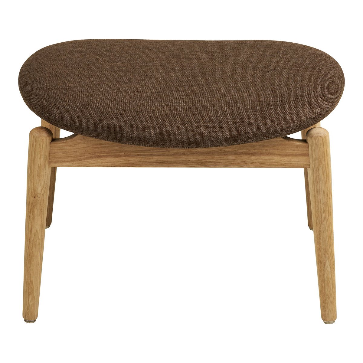 Kendra Home - Poggiapiedi Olvera, Marrone, 43x53,5x38 cm