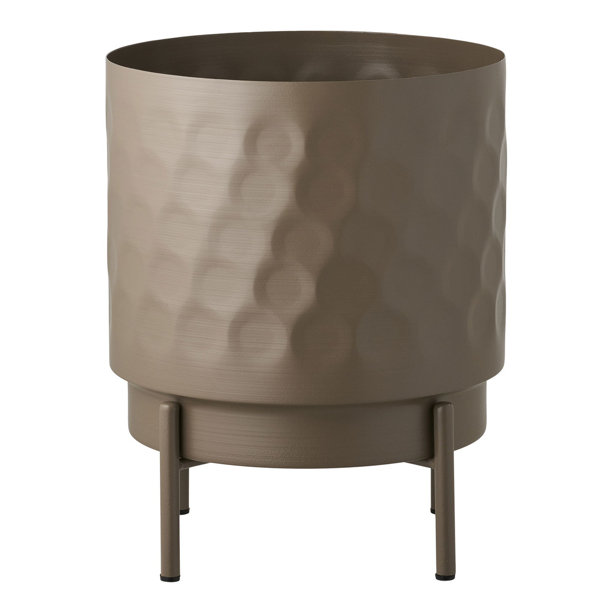 Kendra Home - Vaso per Piante HN16, Marrone, 21x21x26 cm