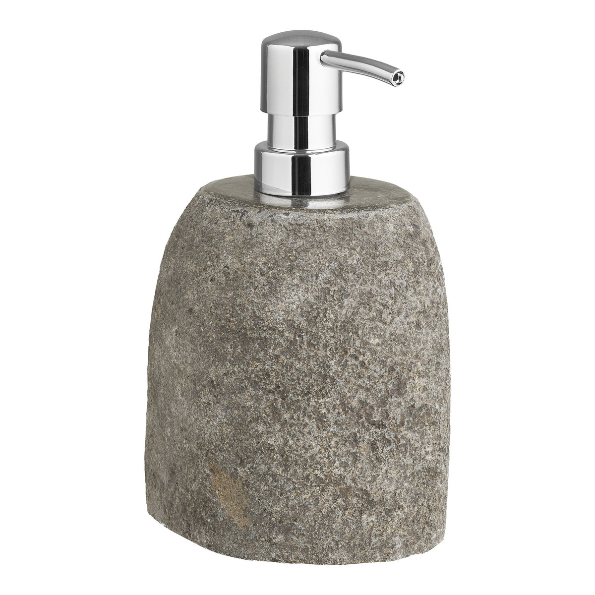 Kendra Home - Dispenser per Sapone Gara, Grigio, 8x11x18 cm