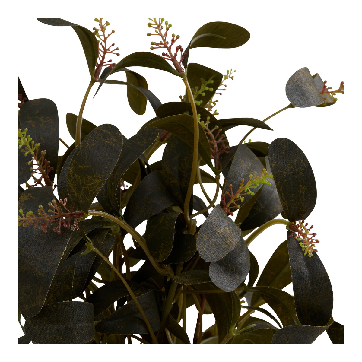 Kendra Home - Pianta Artificiale Willow, Verde, 22x22x35 cm