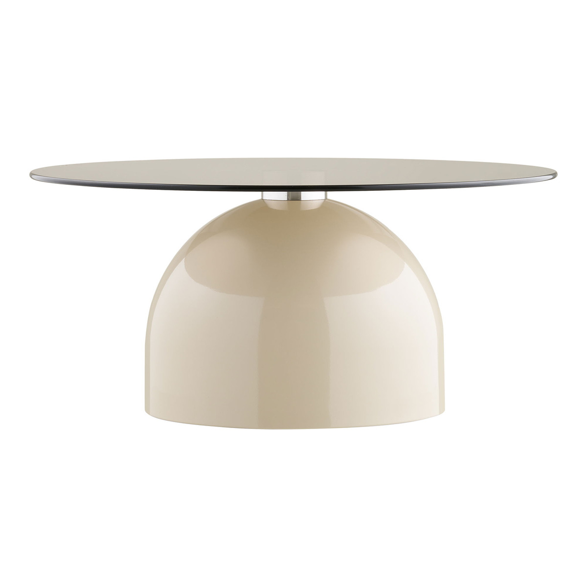 Kendra Home - Tavolino Ravello, Beige, 70x70x33 cm