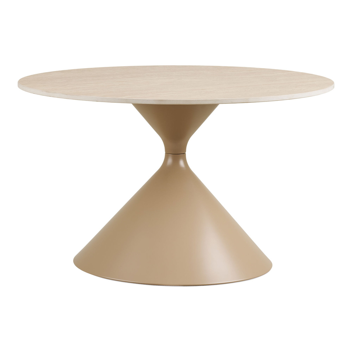 Kendra Home - Tavolino Annecy, Beige, 70x70x41 cm