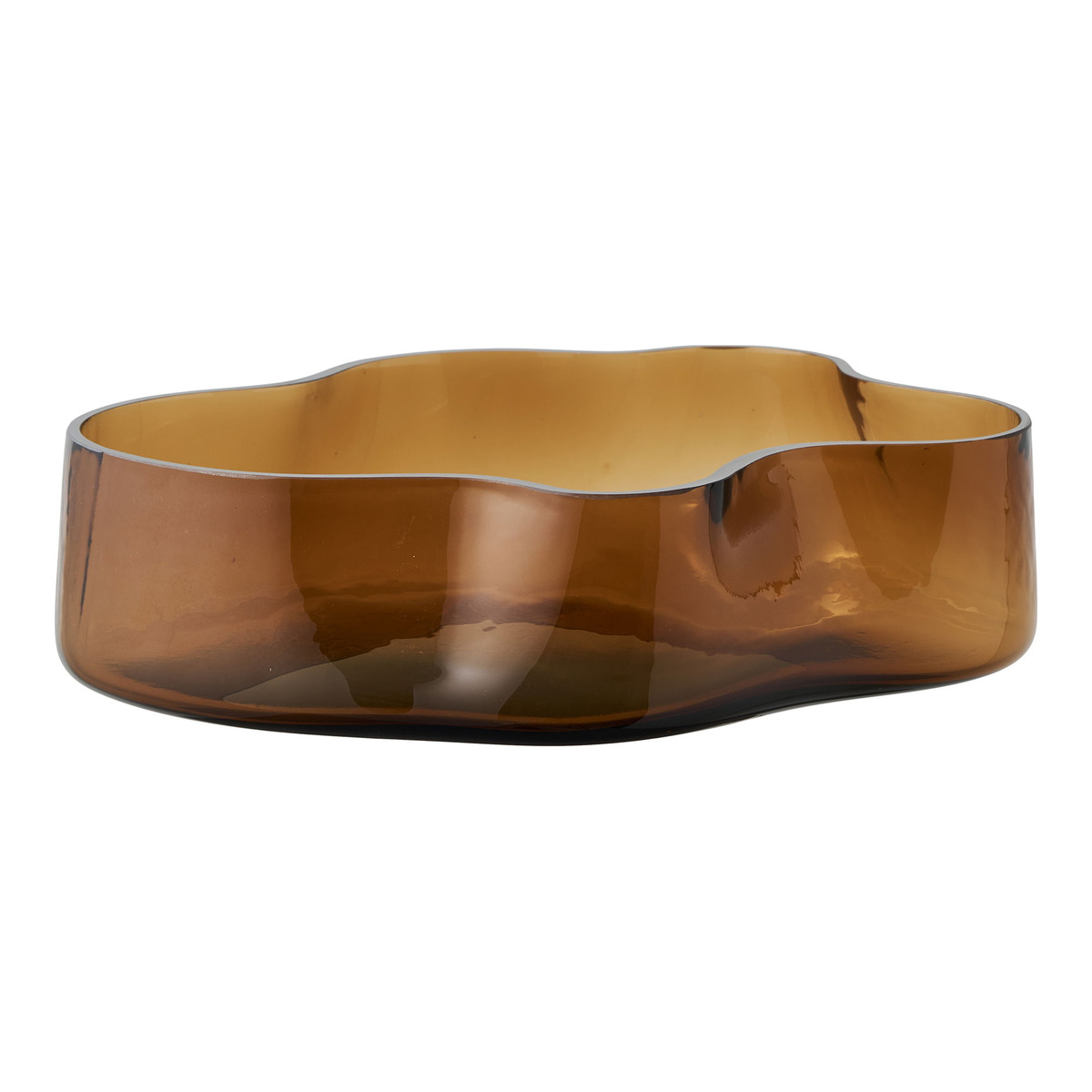 Kendra Home - Vassoio Tray, Marrone, 24x29,5x7 cm