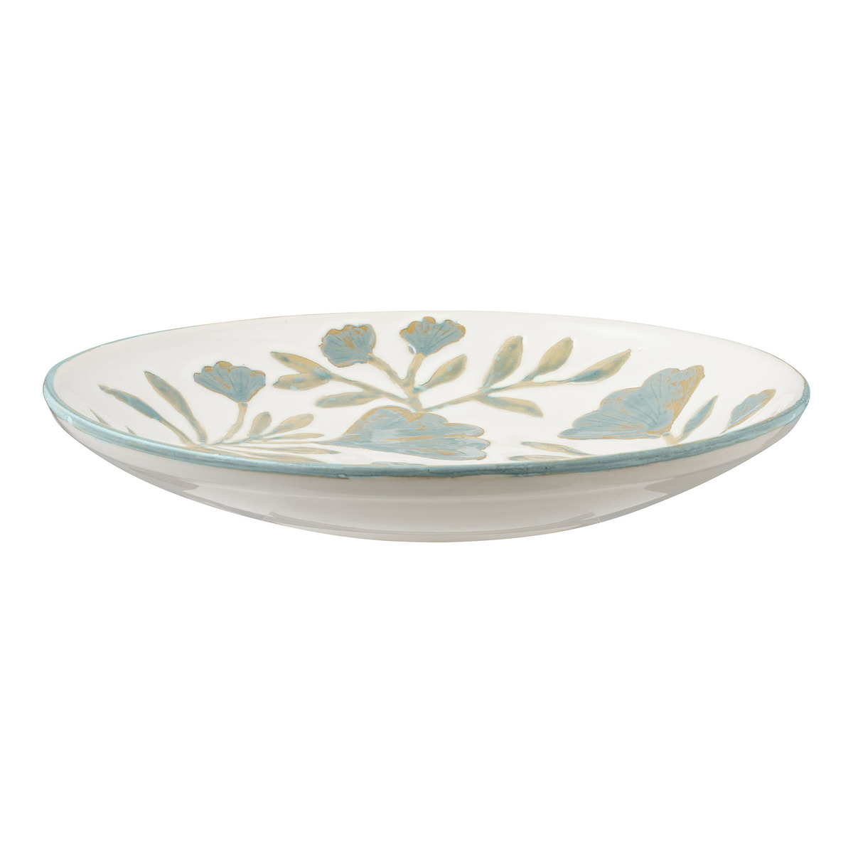 Kendra Home - Vassoio Tray, Bianco, 35,5x35,5x5 cm