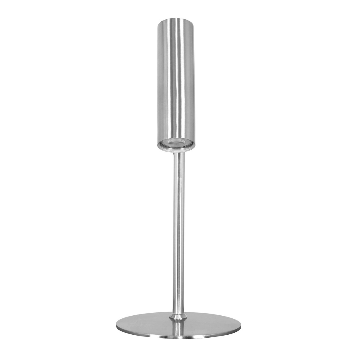 Kendra Home - Lampada da Tavolo Paris, Argento, 20x20x47 cm