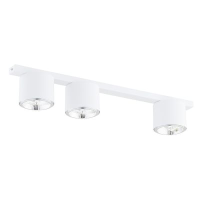 Faretto da soffitto Nano in acciaio bianco