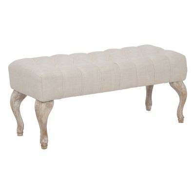 Kendra Home - Bench VKH296, Beige, 97x42x40 cm