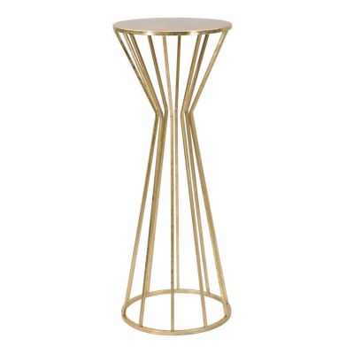 Kendra Home - Tavolo VKH580, Oro, 38x38x100 cm