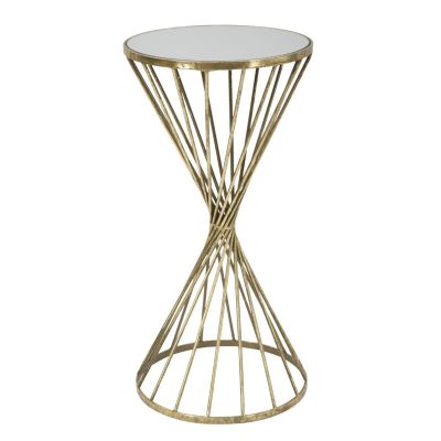 Kendra Home - Tavolo VKH591, Oro, 35x35x70 cm