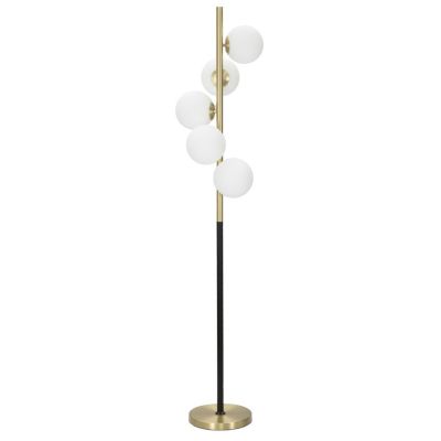 Kendra Home - Lampada da Terra VKH199, Oro, 30x30x160 cm