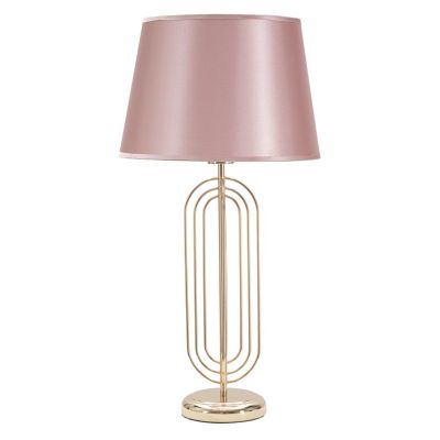 Kendra Home - Lampada da Tavolo VKH138, Rosa, 33x33x64 cm