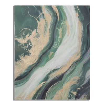 Kendra Home - Stampa su Tela Marmo 6, Multicolore, 80x2,8x100 cm