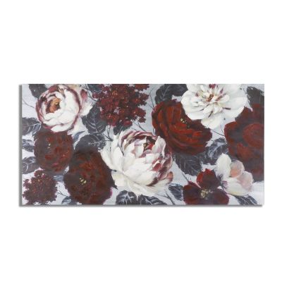 Kendra Home - Stampa su Tela Fiori 69, Multicolore, 120x3,7x60 cm