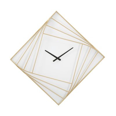 Kendra Home - Orologio da Parete VKH280, Oro, 85x6x85 cm