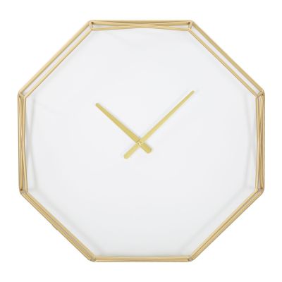Kendra Home - Orologio da Parete VKH281, Oro, 56x6,5x56 cm