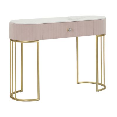 Kendra Home - Tavolo Consolle VKH616, Rosa, 100x40x75 cm