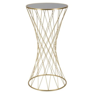 Kendra Home - Tavolo VKH586, Oro, 50x50x100 cm