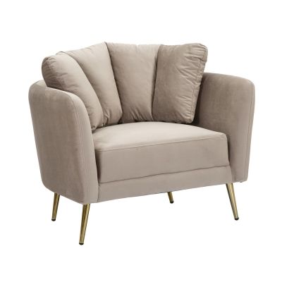 Kendra Home - Poltrona VKH325, Grigio, 88x77x74 cm