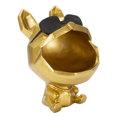 Kendra Home - Tray VKH694, Gold, 17x17x23,5 cm