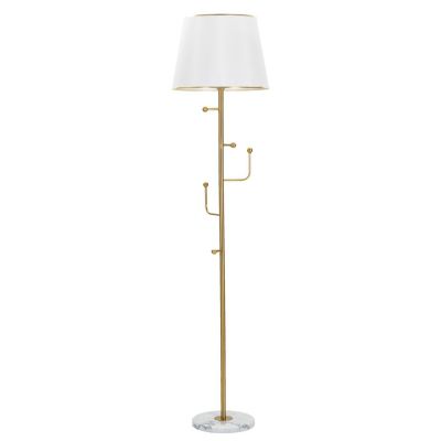 Kendra Home - Lampada da Terra VKH191, Oro, 41x41x173 cm