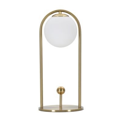 Kendra Home - Lampada da Tavolo VKH148, Oro, 21x21x47 cm