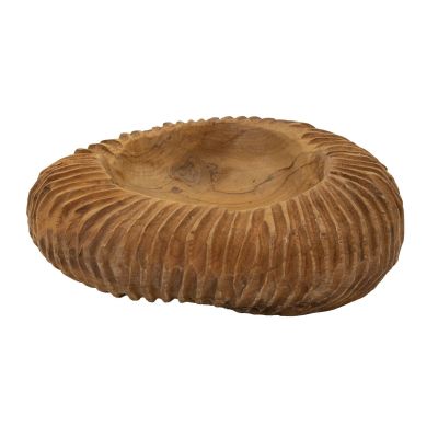 Kendra Home - Vassoio Natura 16, Marrone, 32x32x11 cm