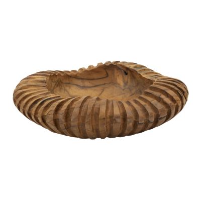 Kendra Home - Tray Natura 21, Brown, 29x29x7 cm