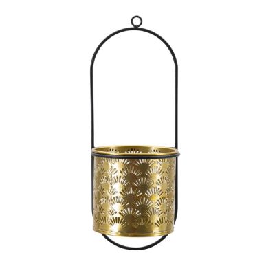 Kendra Home - Vaso per Piante VKH687, Oro, 14x14x37 cm