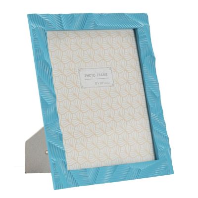 Kendra Home - Portafoto Olistic 26, Blu, 25x2x30 cm