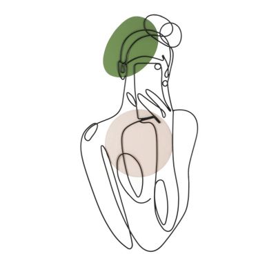 Kendra Home - Decorazione in Metallo 3D VKH33, Multicolore, 40x1,3x80 cm