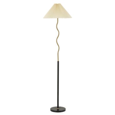 Kendra Home - Lampada da Terra VKH184, Oro, 46x46x172 cm