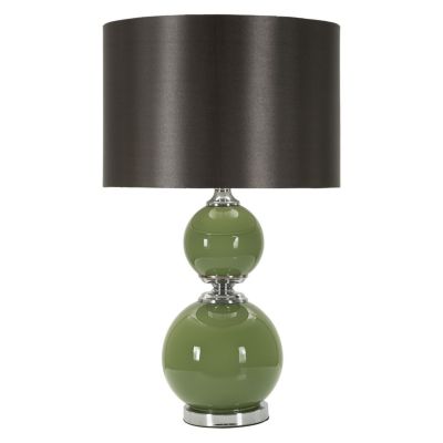 Kendra Home - Lampada da Tavolo VKH177, Verde, 38x38x65 cm