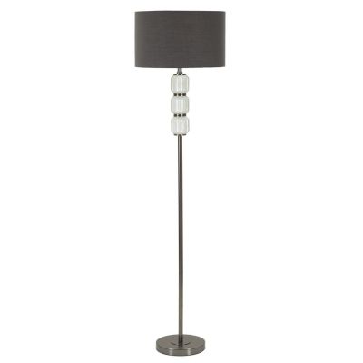 Kendra Home - Lampada da Terra VKH216, Grigio, 42,5x42,5x163 cm