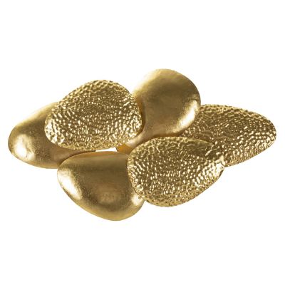 Kendra Home - Lampada a Parete Sassi 1, Oro, 44x11x28 cm