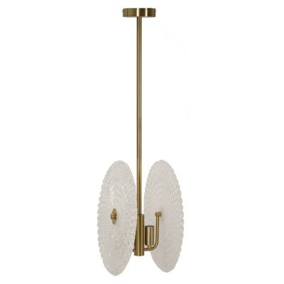 Kendra Home - Lampada a Sospensione VKH86, Oro, 35x18x80 cm
