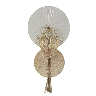 Kendra Home - Lampada a Parete VKH67, Oro, 20x14x41 cm