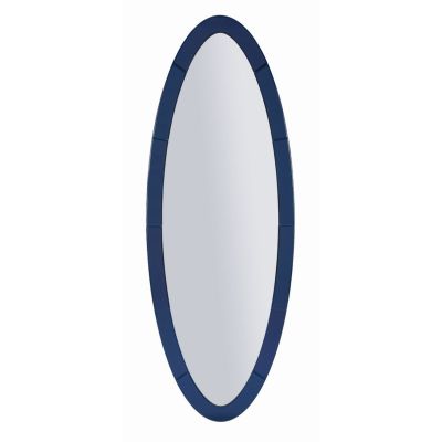 Kendra Home - Specchio con Cornice VKH695, Blu, 150x55x2 cm