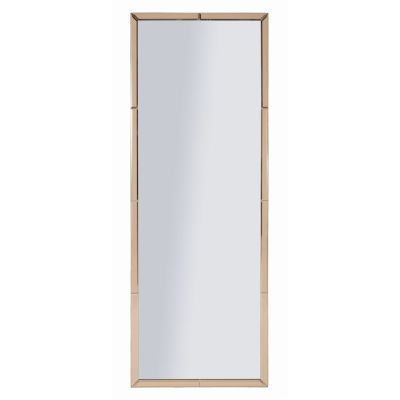 Kendra Home - Specchio con Cornice VKH700, Rosa, 150x55x2 cm