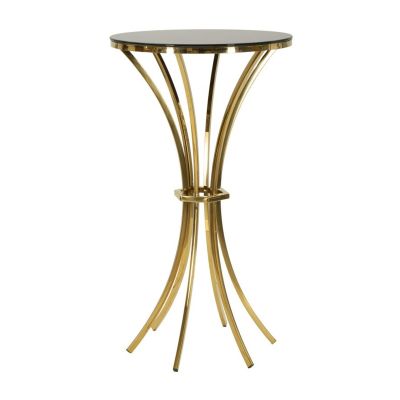 Kendra Home - Tavolo Bar VKH878, Oro, 60x60x108 cm