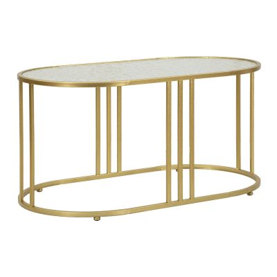 Kendra Home - Tavolino VKH797, Oro, 90x50x45 cm