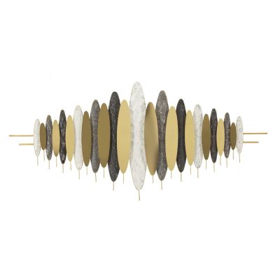 Kendra Home - Decorazione in Metallo 3D VKH760, Multicolore, 149x5x70 cm