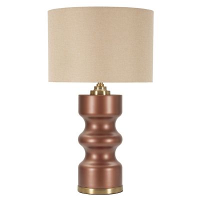 Kendra Home - Lampada da Tavolo VKH726, Marrone, 69,5x40,5x40,5 cm