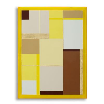 Kendra Home - Stampa su Tela con Cornice Psicadelico, Multicolore, 60x3,3x80 cm