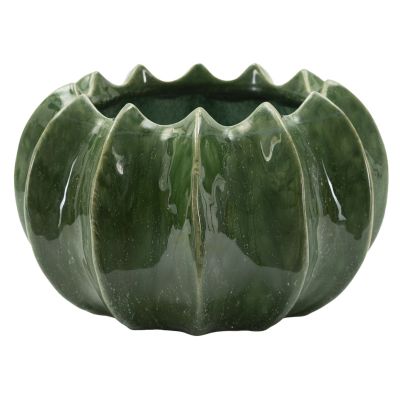 Kendra Home - Vaso Decorativo VKH849, Verde, 22x22x13,5 cm