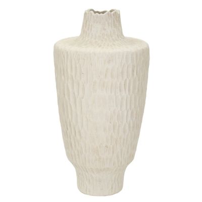 Kendra Home - Vaso Decorativo VKH819, Beige, 29,5x29,5x57 cm