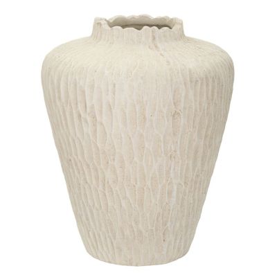 Kendra Home - Vaso Decorativo VKH823, Beige, 32x32x40 cm